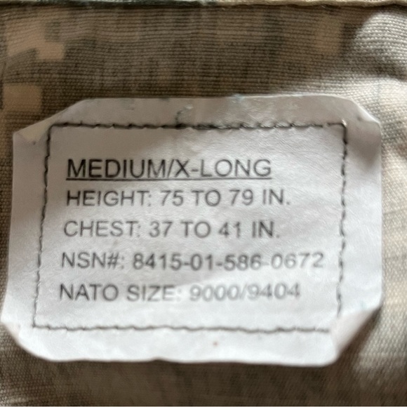 Camouflage military jacket - Picture 10 of 10